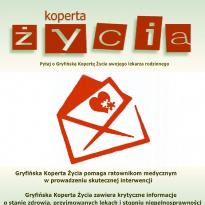 GRYFIŃSKA KOPERTA ŻYCIA